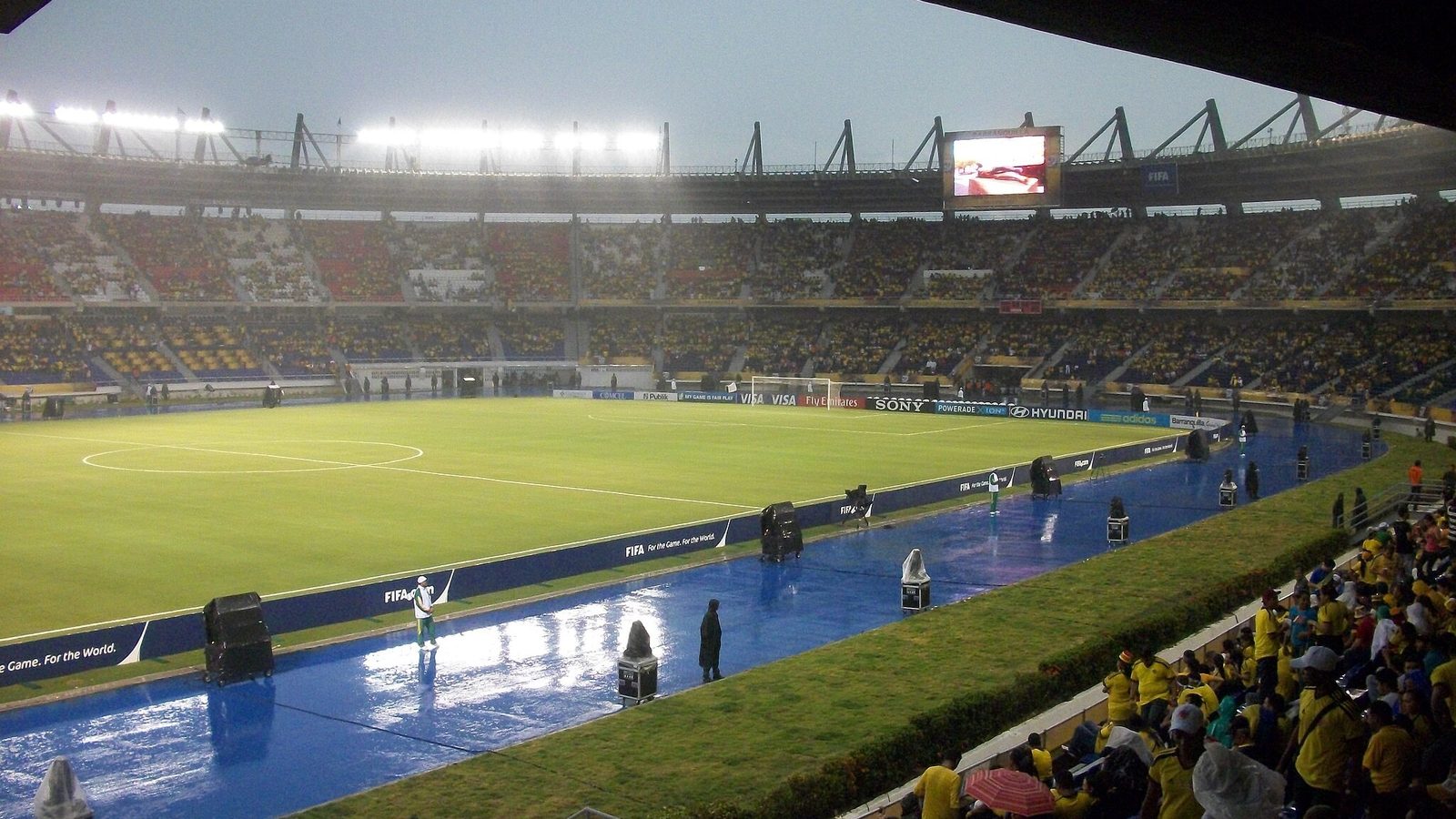 Estadio Metropolitano Roberto Meléndez de Barranquilla, sede de la final de la Copa Sudamericana 2026, en la inauguración del Mundial Sub-20 de 2011