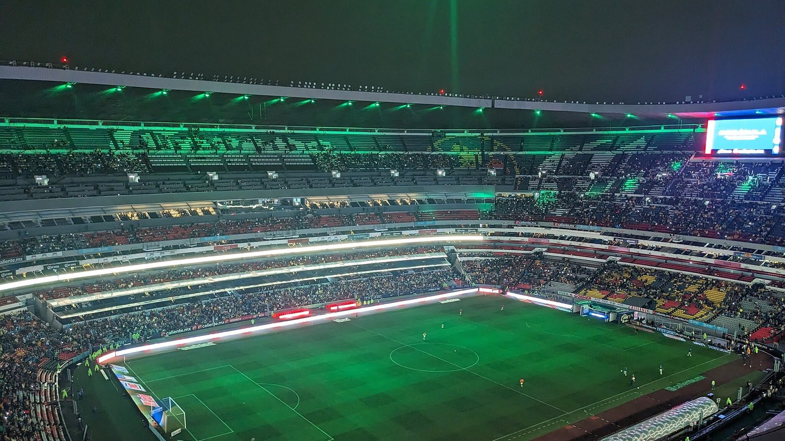 Partido entre América y León en el Estadio Azteca, Apertura 2023 de la Liga MX, 26 de agosto de 2023