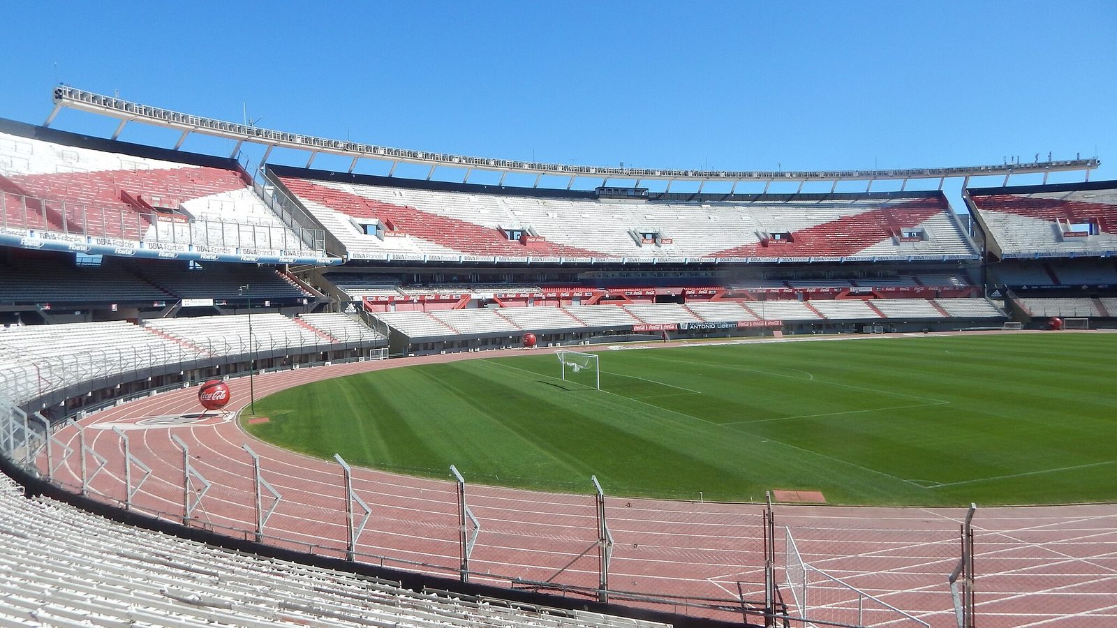 Estadio Monumental de River Plate en Buenos Aires, septiembre de 2016